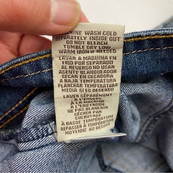 YMI denim collared vest button front pockets juniors small - Picture 9 of 10